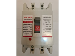 SOLARD SNM-63S/3300. Автоматичний вимикач на 50А. Новий