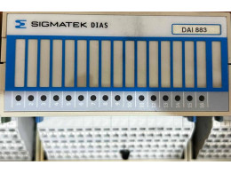 SIGMATEK DIAS DAI 883. Analoges Erweiterungsmodul. Benutzt.