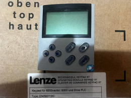 Lenze EMZ9371BC. Control panel. Nova