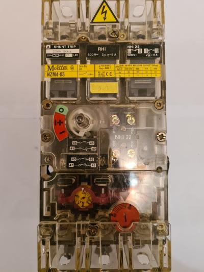 Moeller NZM 4-63. Автоматичний вимикач на 63А. Вживаний