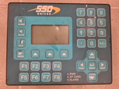 Parker SSD DRIVES TS8003. Панель оператора. Вживаний