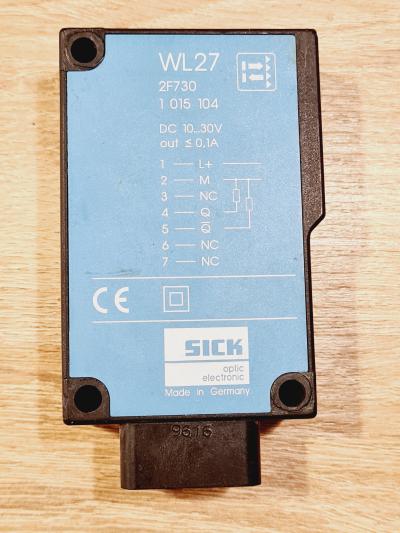 SICK WL27 2F730. Оптичний датчик з відбиттям від рефлектора. Вживаний