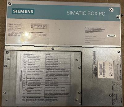 Siemens Simatic BOX PC 627B. 6ES7647-6BG30-0GX0. Промисловий комп"ютер. Вживаний