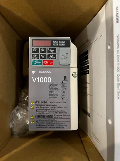 Yaskawa CIMR-VC2A0006BAA. Частотний перетворювач 1.1/1.1Kw. Новий