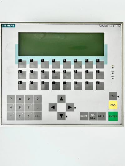 Siemens 6AV3 617-1jc20-0AX1. Панель оператора. Вживана