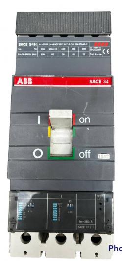 ABB SACE S4H PR211 250A. Aвтоматичний  вимикач. Вживаний