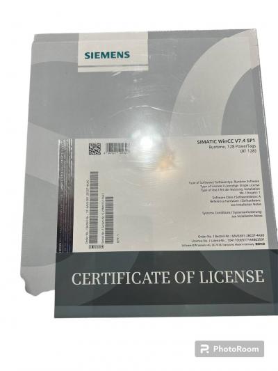 Siemens 6AV6381-2BC07-4AX0 WINCC V7.4 SP1. Linzenzierte Software