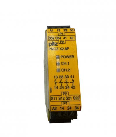Pilz PNOZ X2.8P. Safety relay. Used