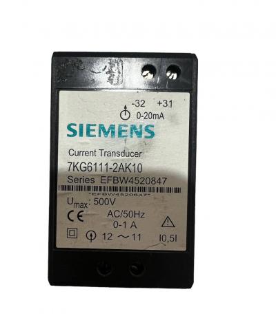 Siemens 7KG6111-2AK10. Der Stromwandler. Benutzt.
