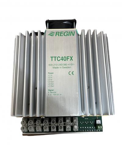 Симісторний регулятор температури AC/415В TTC40F Regin 3-фазний 40A 