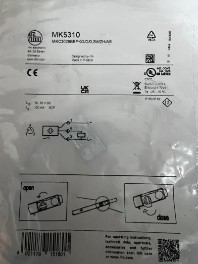IFM MK5310. Геркон. Новий