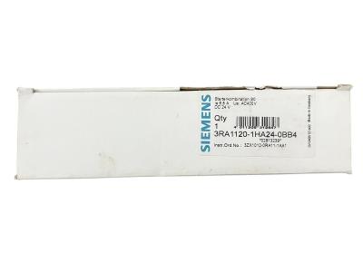 Siemens 3RA1120-1HA24-0BB4.  CB 5.5-8.0A+ Contactor 5.5Kw 24VDC. New