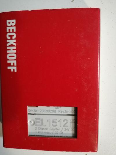  Beckhoff EL1512 Модуль EtherCAT з лічильником