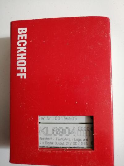 Beckhoff KL6904 модуль безпеки