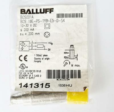 BALLUFF BOS001A BOS 18E-PS-1YB-E5-D-S4 фотоелектричний датчик. Новий