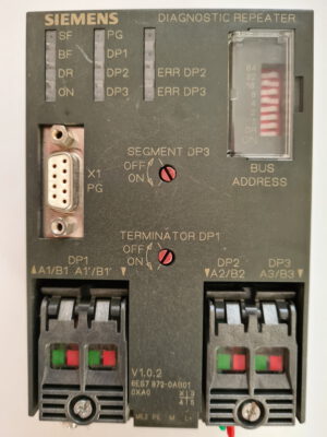 Siemens 6ES7 972-0AB01-0XA0. Діагностичний повторювач для Profibus-DP. Вживаний