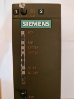 Siemens 6ES7 407-0KA00-0AA0. Блок живлення. Вживаний