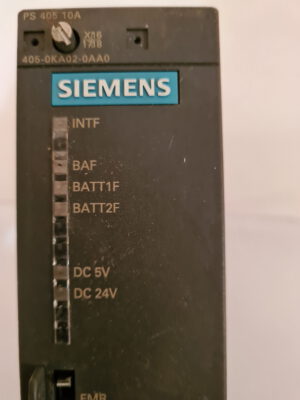 Siemens 6ES7 405-0KA02-0AA0. Блок живлення. Вживаний. Має пошкодження корпусу