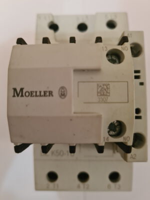 Moeller DIL K50-10. Пускач на 50А з котушкою на 220В, 3-х полюсний. Вживаний