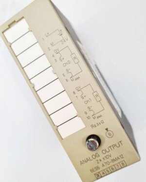 Siemens  6ES5 470-8MA12. Аналоговий модуль на 2 вихода. Вживаний
