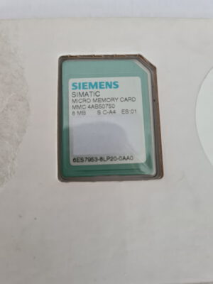Siemens 6ES7 953-8LP20-0AA0. Карта пам"яті на 8MB. Нова