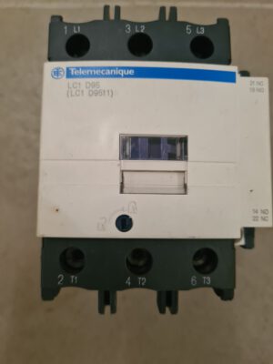 Telemecanique LC1 D9511. Контактор на 45кВт з котушкою 220В. Вживаний