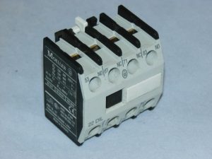 Доп. контакти для контактора MOELLER, 2NO+2NC, 22DIL. Вживаний