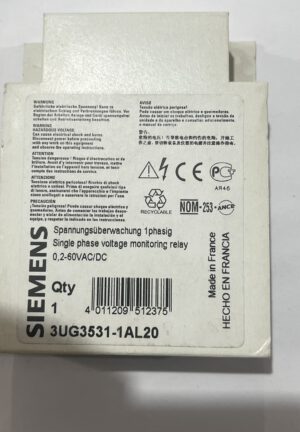 Siemens 3UG3531-1AL20. Реле контролю напруги. Нове
