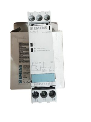 Siemens 3UG4512-1BR20. Реле контролю напруги. Новий