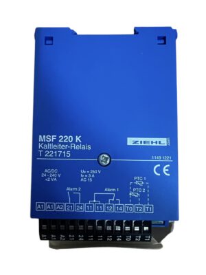 Ziehl 220 K. Термісторне реле. Новий