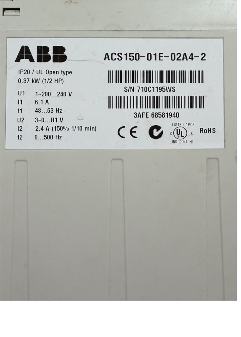 ABB ACS150-01E-02A4-2 2