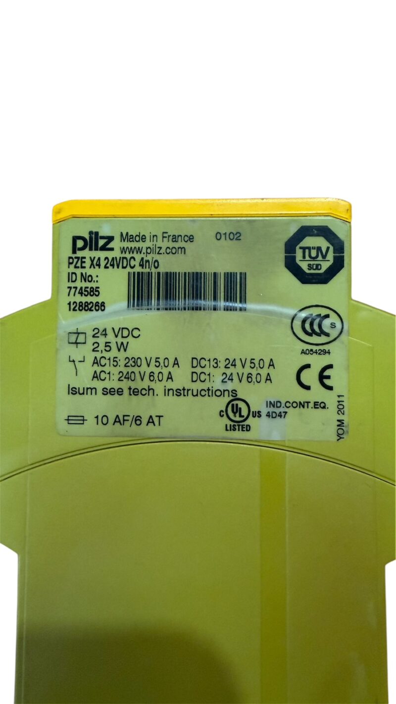 Реле безпеки Pilz PZE X4 2