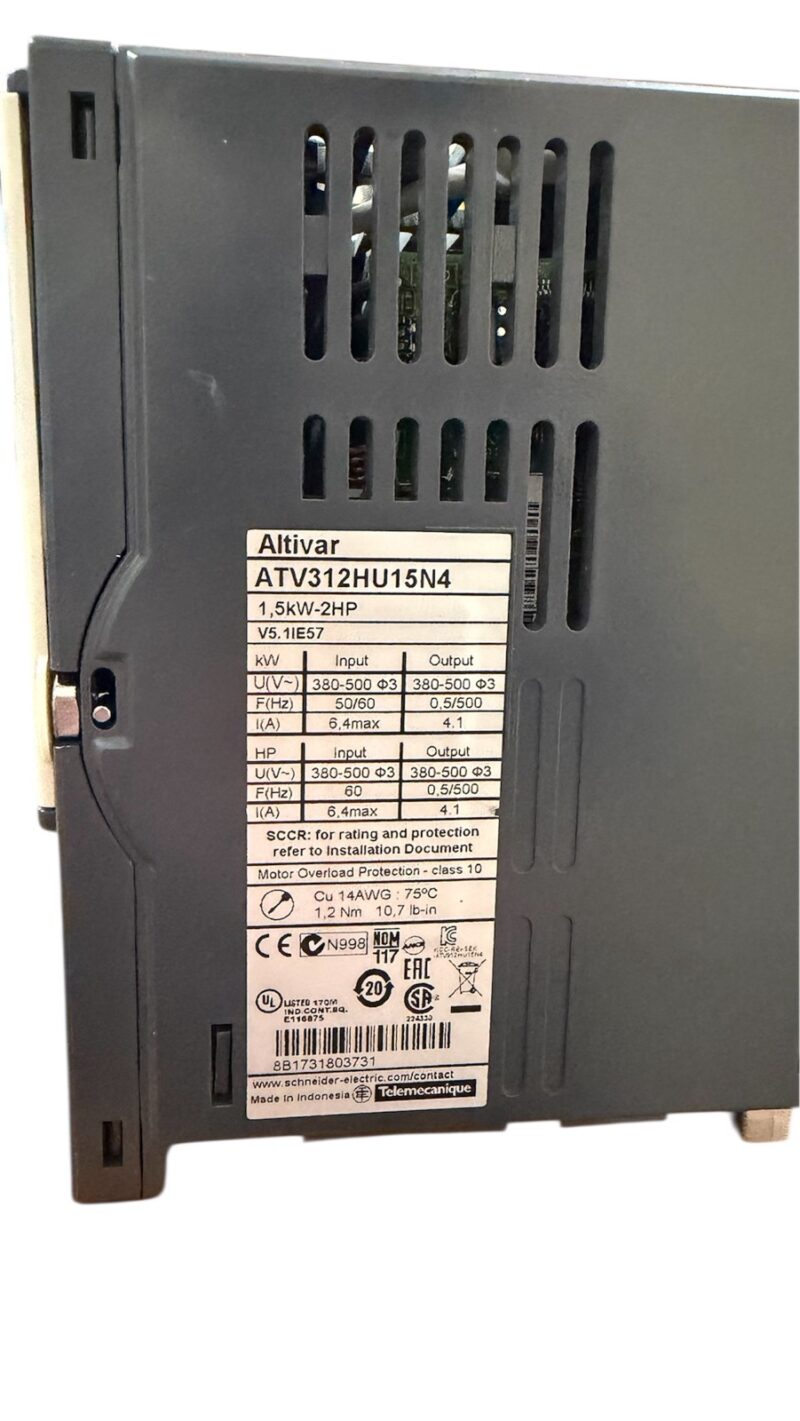 SCHNEIDER ATV312HU15N4 2