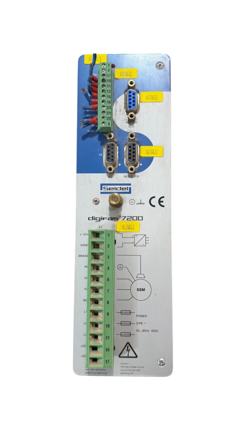 SEIDEL KOLLMORGEN DIGIFAS 7206-L2DP 2