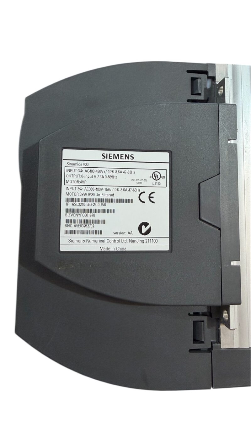 SIEMENS 6SL3210-5BE23-0UV0 2