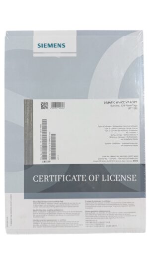 Програмне ліцензійне забезпечення SIMATIC WinCC V7.4 SP1 Runtime (RT 128) Siemens артикул 6AV6381-2BC07-4AX0
