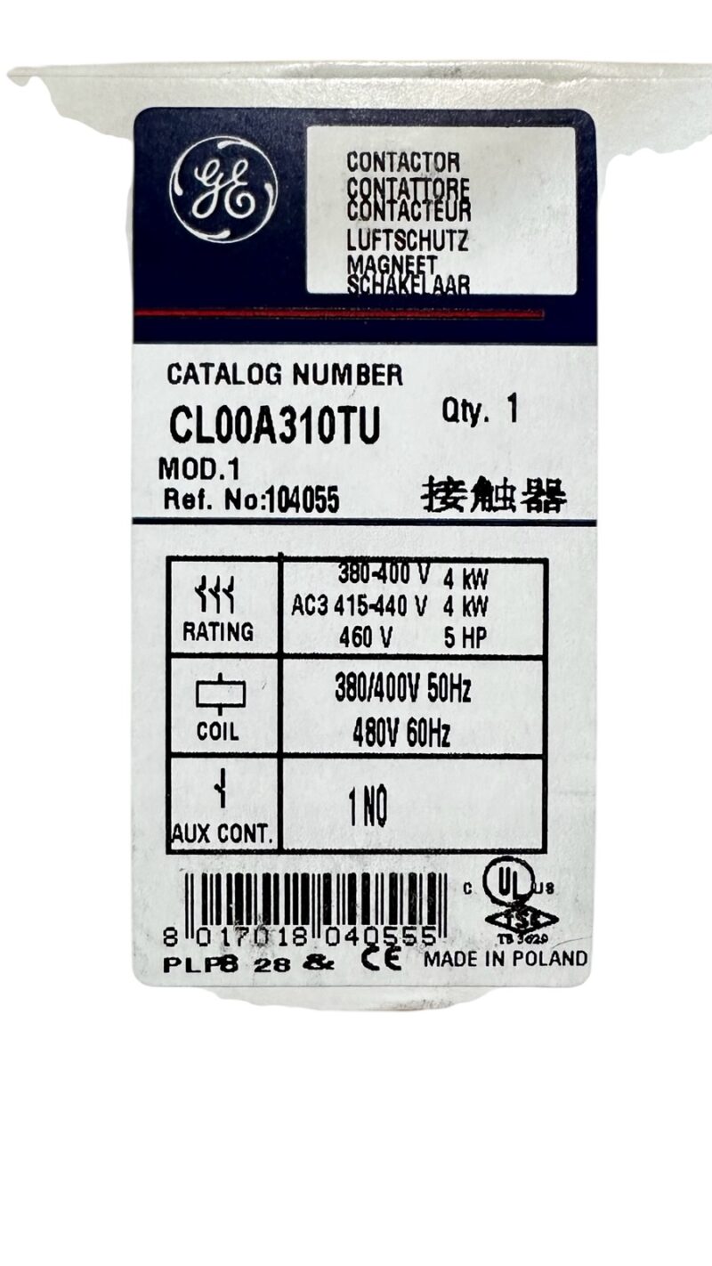 контактор cl00a310tu 1