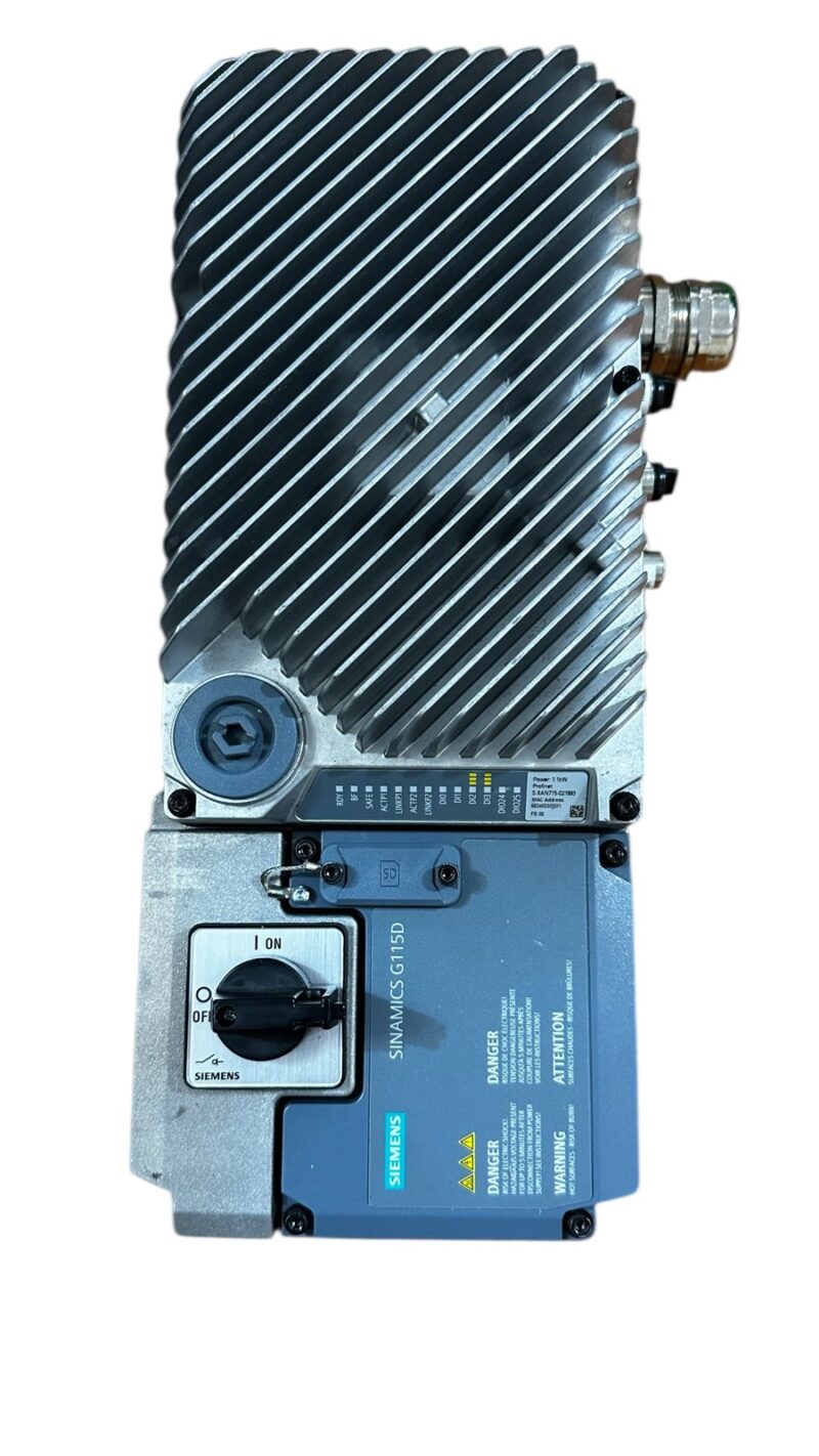 Перетворювач частоти siemens sinamics g115d 6sl3520-1xa61-1af0