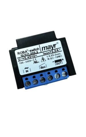 Швидкодійний випрямляч струму Mayr 10/017.000.2 серії ROBA-switch