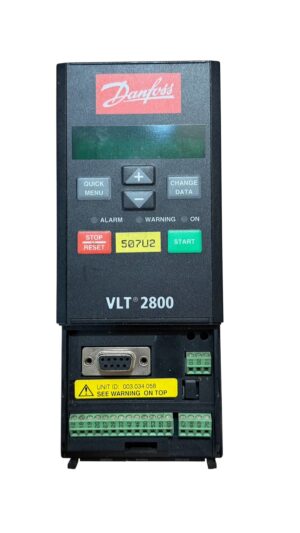 Трифазний частотний перетворювач (1,1 кВт) серії VLT 2800, Danfoss VLT2811PT4B20STR1DBF00A00 
