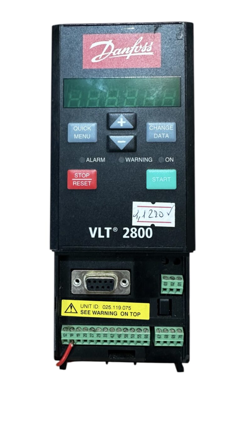 Danfoss VLT2811PS2B20STR1DBF00A00C0 2