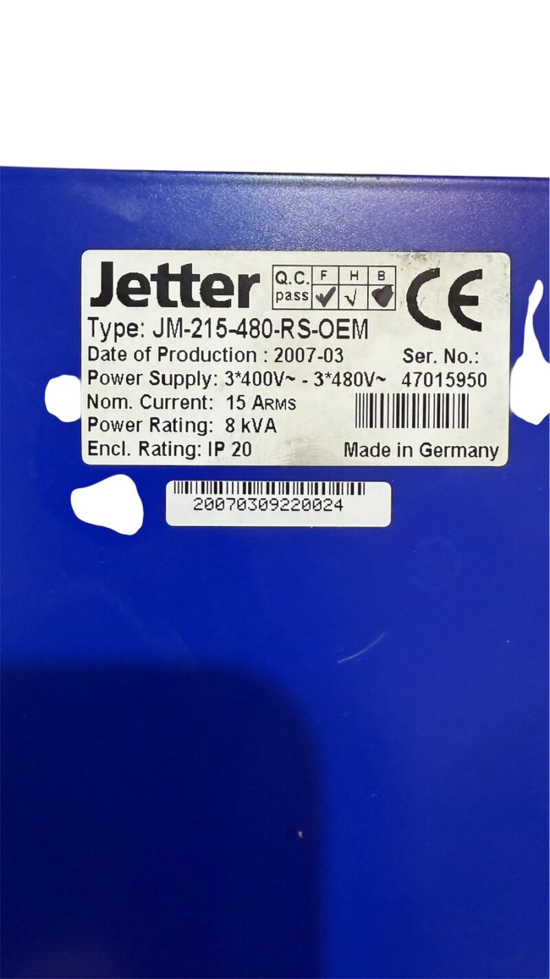 jetter JM-215-480-RS-OEM