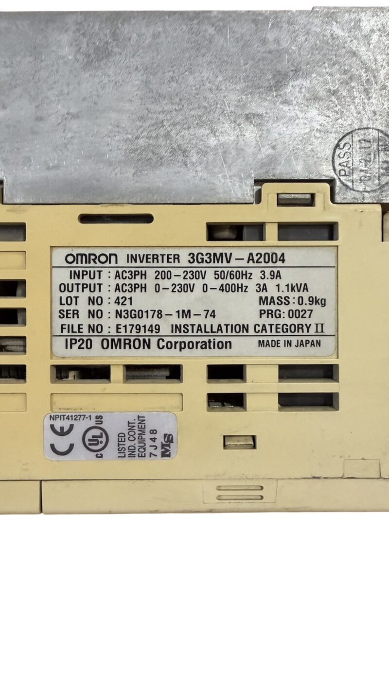 Omron 3G3MV-A2004 2