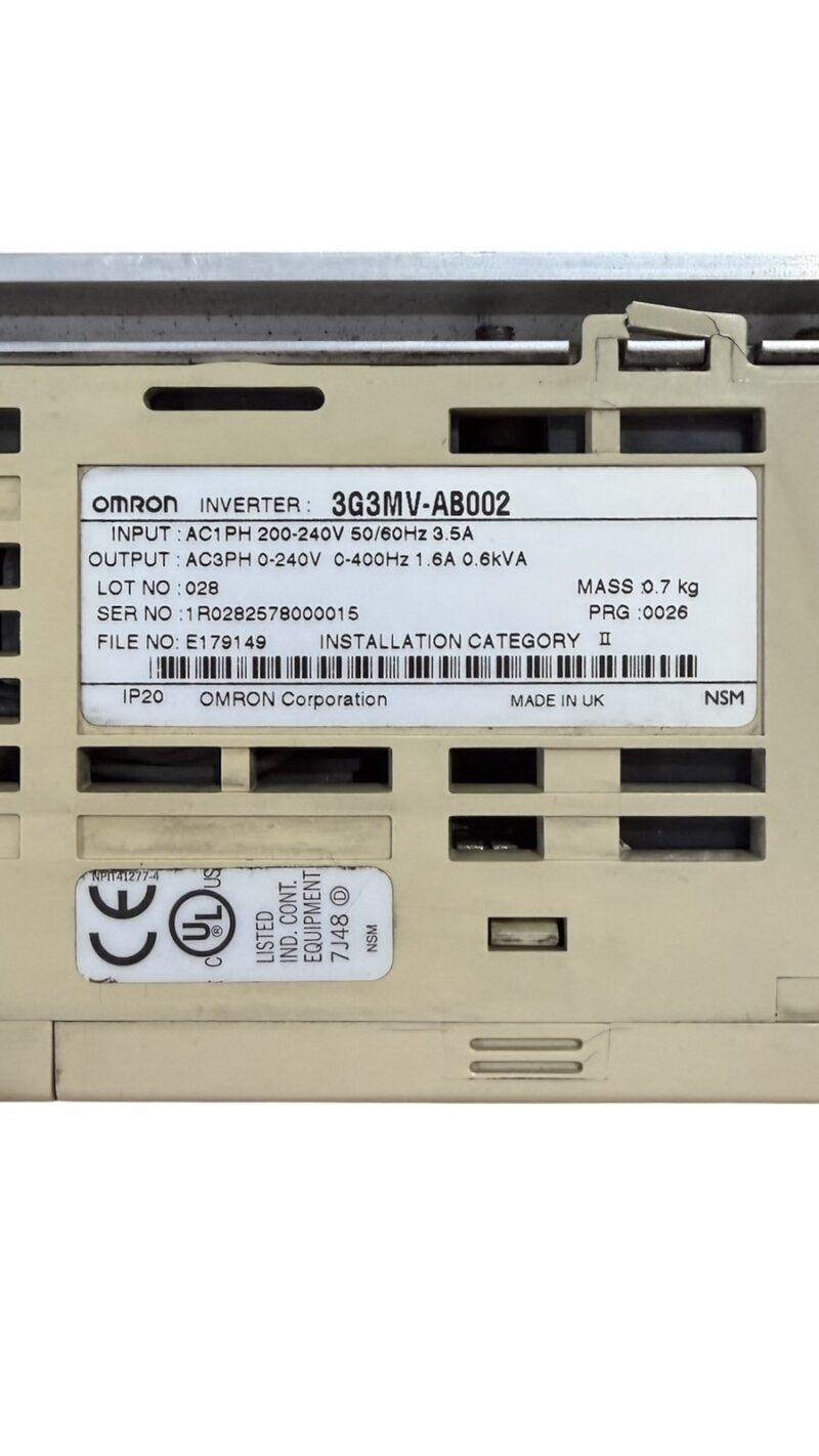 Omron 3G3MV-AB002 2