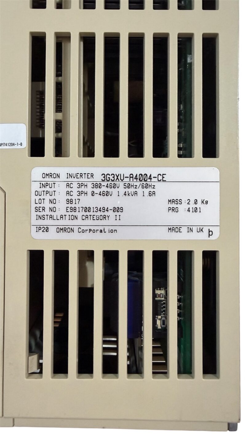 Omron Sysdrive 3G3XV-A4004-CE 2