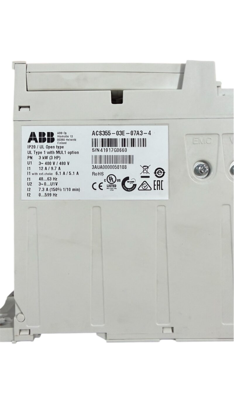 ABB ACS355-03E-07A3-4 2