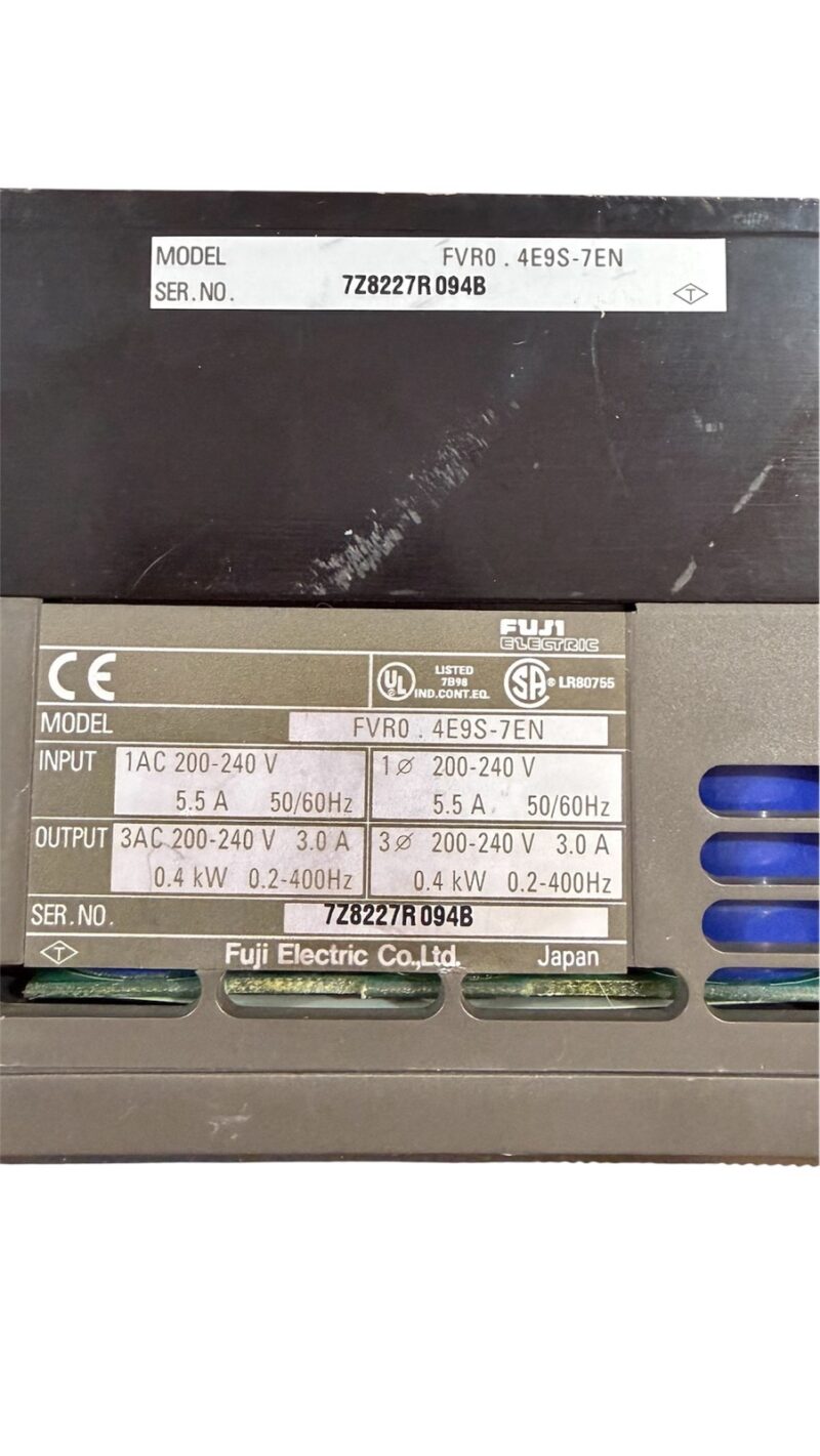 Fuji Electric FVR0.4E9S-7EN 2
