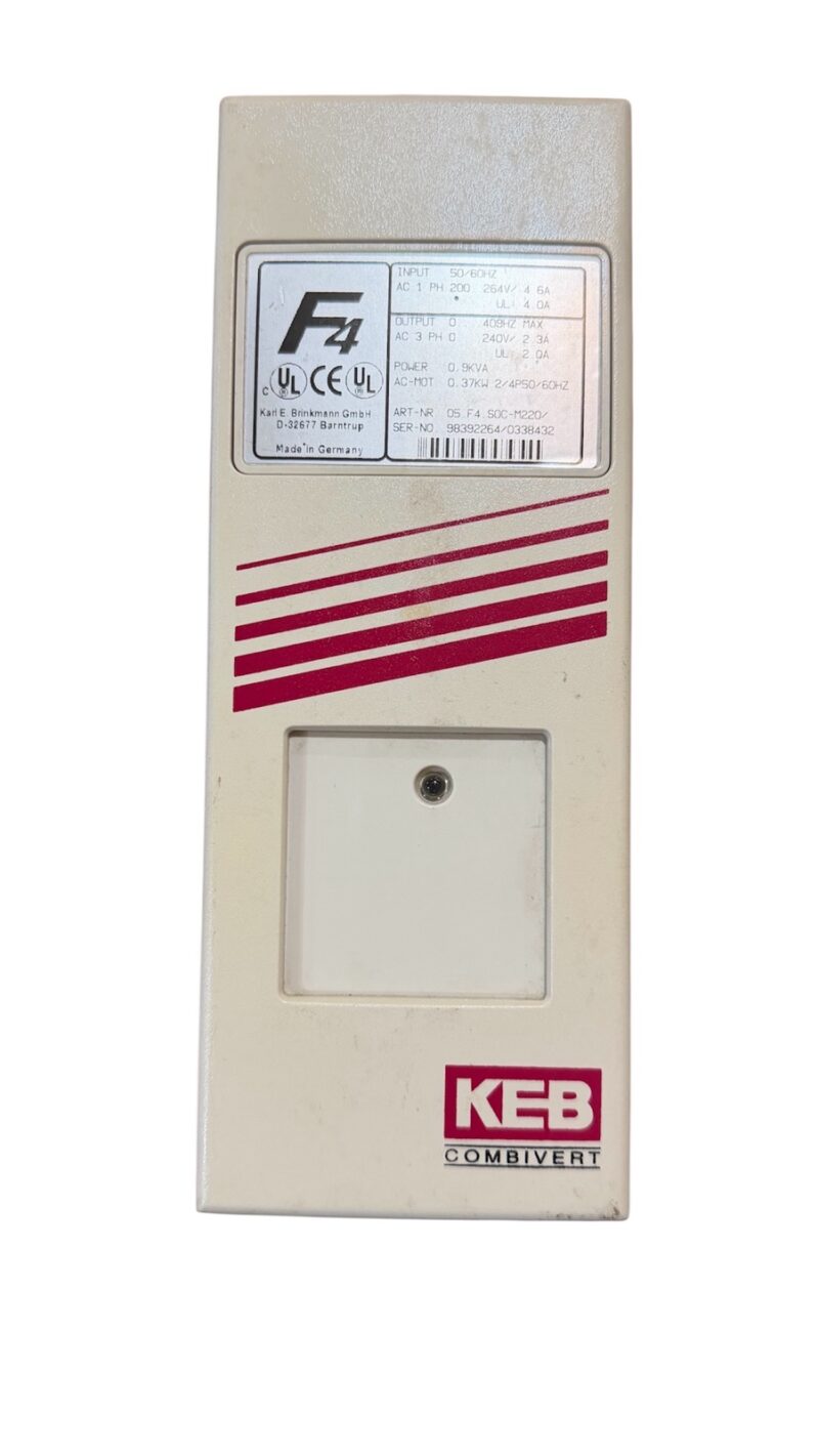 KEB COMBIVERT 05.F4.S0C-M220