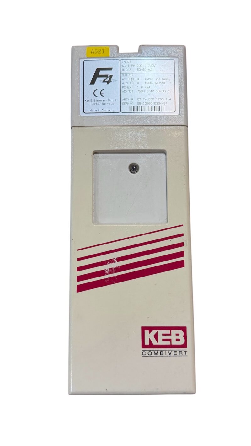 KEB COMBIVERT 07.F4.C3D-1280 1.4