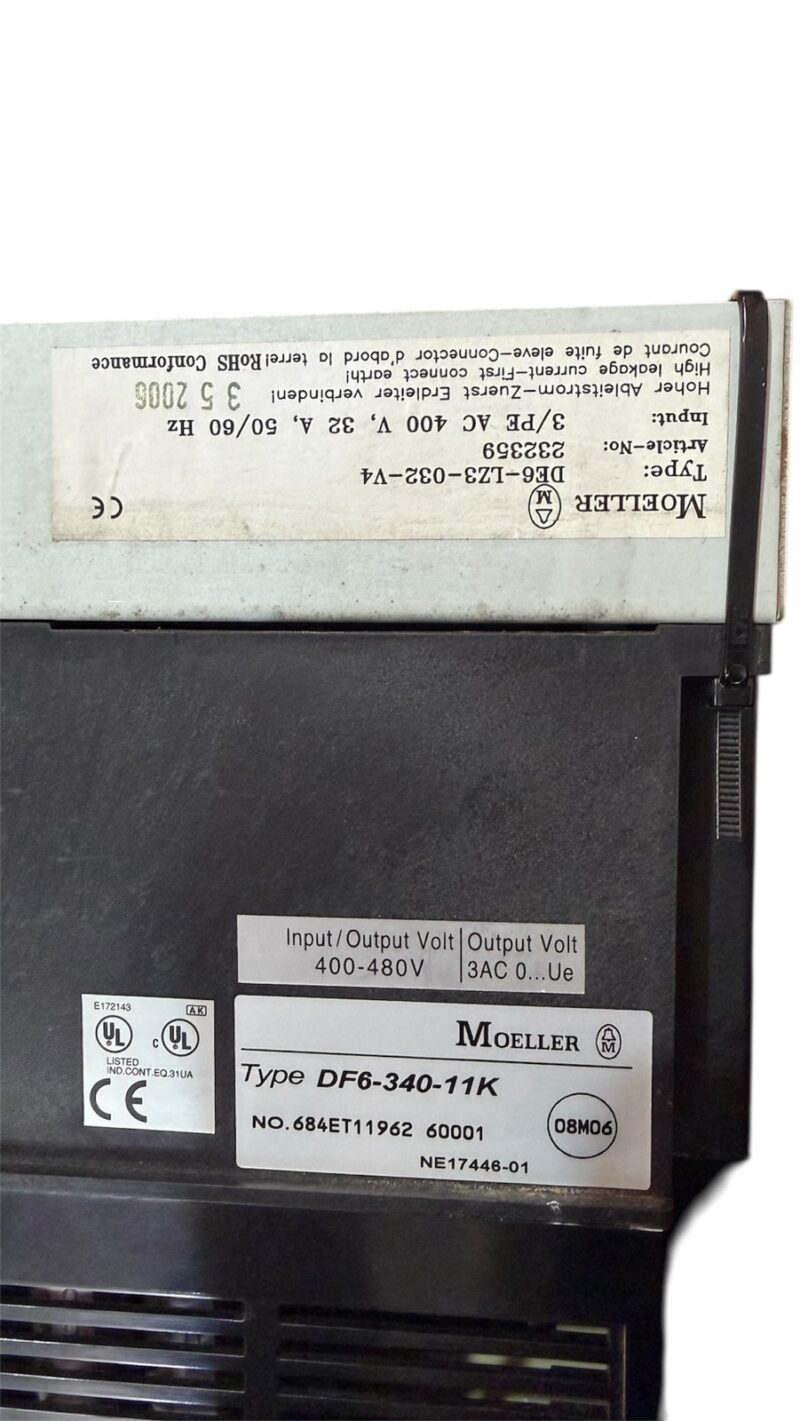 moeller DF6-340-11K 2